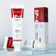 Yayashi SP4 Probiotic Whitening Toothpaste 120g – Removes Coffee, Tea & Smoking Stains
