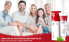 Yayashi SP4 Probiotic Whitening Toothpaste 120g – Removes Coffee, Tea & Smoking Stains