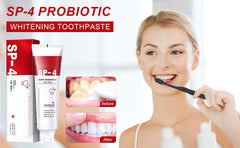 Yayashi SP4 Probiotic Whitening Toothpaste 120g – Removes Coffee, Tea & Smoking Stains