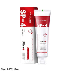 Yayashi SP4 Probiotic Whitening Toothpaste 120g – Removes Coffee, Tea & Smoking Stains